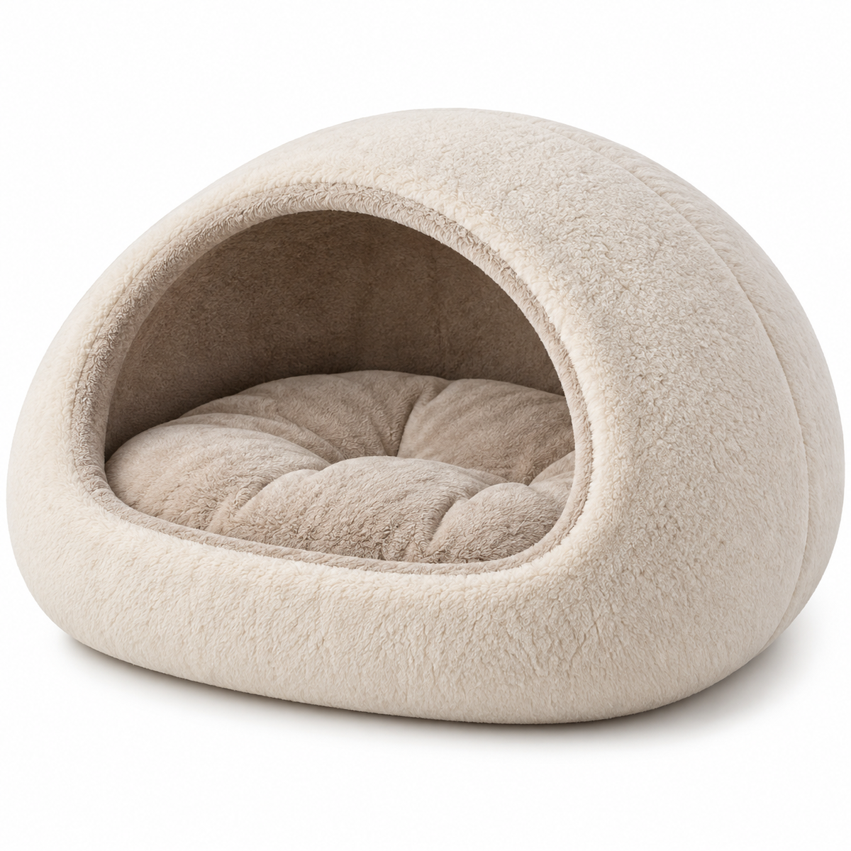Cozy Pebble Cave Bed